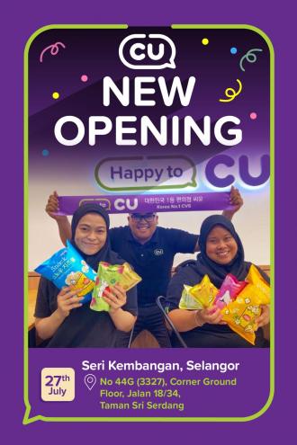 CU Seri Kembangan Opening Promotion