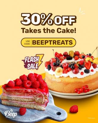 Beep Cake 30% OFF Promotion (29 July 2022)