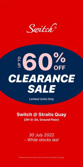 Switch Clearance Sale Up To 60% OFF (30 July 2022)