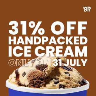 Baskin Robbins 31st Celebration 31% OFF Promotion (31 July 2022)