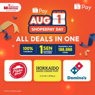 ShopeePay Day Promotion (1 August 2022)