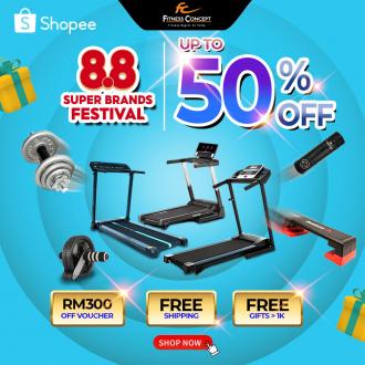Fitness Concept Shopee 8.8 Promotion (8 August 2022)