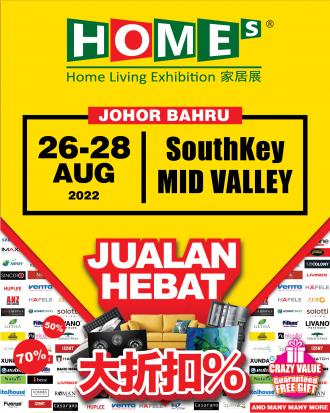 HOMEs Home Living Exhibition Sale at Mid Valley Southkey (26 Aug 2022 - 28 Aug 2022)