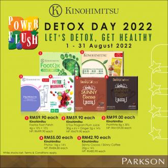 Parkson Kinohimitsu Detox Day 2022 Promotion (1 August 2022 - 31 August 2022)