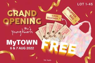 Young Hearts MyTOWN Opening Promotion (6 Aug 2022 - 7 Aug 2022)