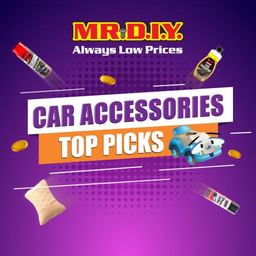 MR DIY Car Accessories Top Picks Promotion