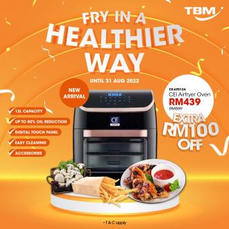 TBM Air Fryer Oven Promotion (valid until 31 Aug 2022)