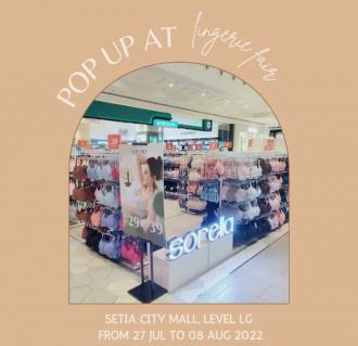 Sorella Lingerie Fair Promotion at Setia City Mall (27 July 2022 - 8 August 2022)