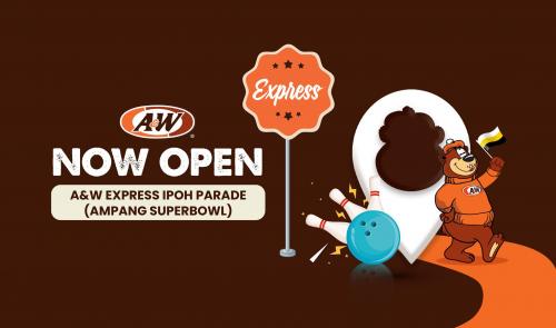 A&W Express Ipoh Parade Opening Promotion FREE Tote Bag