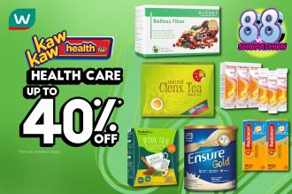 Watsons Health Care Sale Up To 40% OFF (4 August 2022 - 9 August 2022)