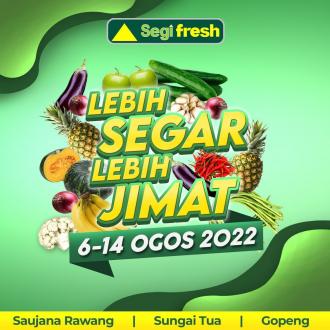 Segi Fresh Lebih Segar Lebih Jimat Promotion (6 August 2022 - 14 August 2022)