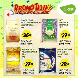 Giant Rice Promotion (4 August 2022 - 17 August 2022)