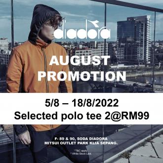 Soda & Diadora August Promotion at Mitsui Outlet Park (5 August 2022 - 18 August 2022)
