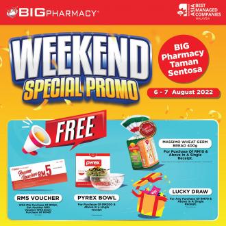 Big Pharmacy Taman Sentosa Johor Weekend Promotion (6 August 2022 - 7 August 2022)