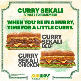 Subway Curry Sekali