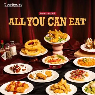 Tony Roma's All You Can Eat Buffet Promotion (4 August 2022 - 4 September 2022)