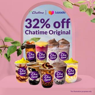 Chatime Lazada 8.8 Promotion (8 August 2022)