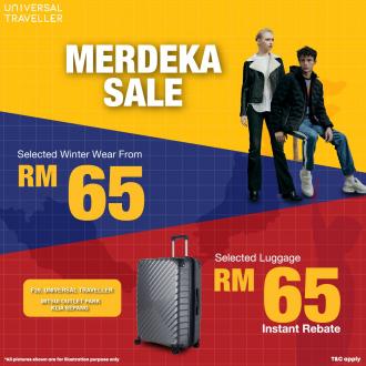 Universal Traveller Merdeka Sale at Mitsui Outlet Park (8 August 2022 - 31 August 2022)