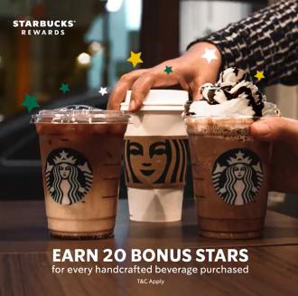 Starbucks Member's Day Promotion Earn 20 Bonus Stars (11 August 2022)
