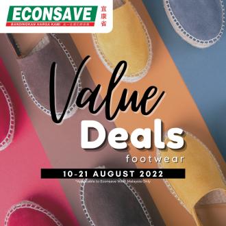 Econsave Footwear Value Deals Promotion (10 August 2022 - 21 August 2022)