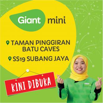 Giant Mini Taman Pinggiran Batu Caves & SS19 Subang Jaya Opening Promotion (11 August 2022 - 15 August 2022)
