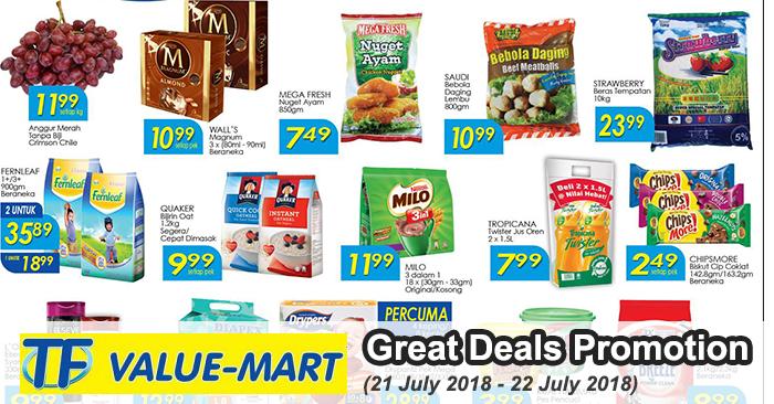 TF Value-Mart Promotion (21 July 2018 - 22 July 2018)