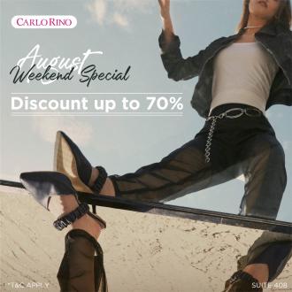 Carlo Rino Weekend Sale Up To 70% OFF at Johor Premium Outlets (12 August 2022 - 14 August 2022)