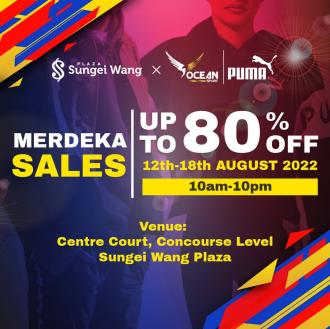 PUMA Merdeka Sales Up To 80% OFF at Sungei Wang Plaza (12 August 2022 - 18 August 2022)