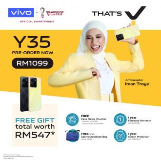 Vivo Y35 Pre-order Sale (12 Aug 2022 - 16 Aug 2022)