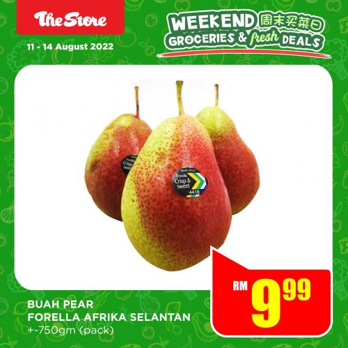 The Store Weekend Groceries & Fresh Deals Promotion (11 August 2022 - 14 August 2022)