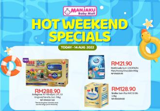 Manjaku Hot Weekend Promotion (valid until 14 August 2022)