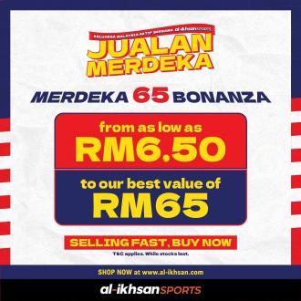 Al-Ikhsan Sports Online Merdeka Sale From As Low As RM6.50 (12 August 2022 - 22 August 2022)