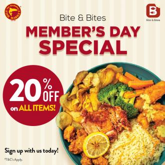 The Manhattan Fish Market Bite & Bites Members Day Promotion (16 August 2022 - 17 August 2022)