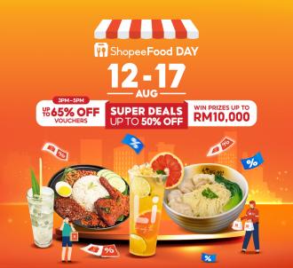 ShopeeFood Day Promotion (12 August 2022 - 17 August 2022)