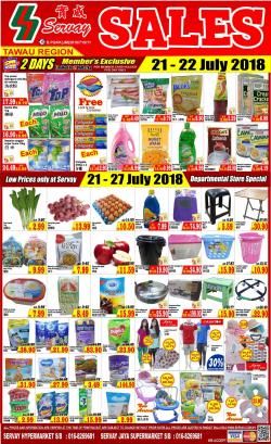 Servay Promotion at Tawau Area (21 July 2018 - 27 July 2018)