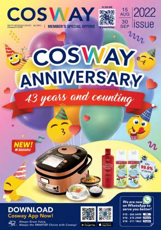 Cosway Promotion Catalogue (15 Aug 2022 - 30 Sep 2022)