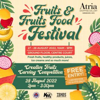 Fruits & Fruits Food Festival at Atria Shopping Gallery (27 August 2022 - 28 August 2022)