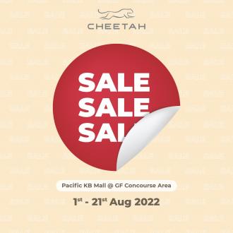 Cheetah Fair Sale at Pacific KB Mall (1 August 2022 - 21 August 2022)