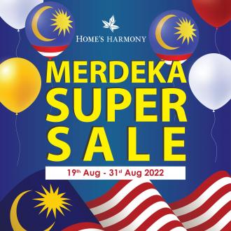 Home's Harmony Merdeka Super Sale (19 August 2022 - 31 August 2022)