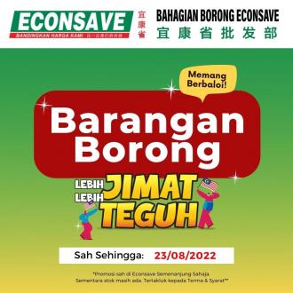 Econsave Barangan Borong Promotion (valid until 23 August 2022)