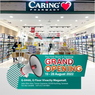 Caring Pharmacy Vivacity Megamall Opening Promotion (19 August 2022 - 28 August 2022)