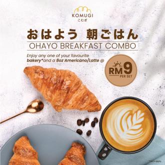 Komugi Wisma Conlay Breakfast Combo Promotion