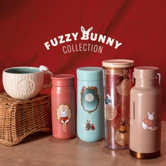 Starbucks Fuzzy Bunny Collection Mid-Autumn Merchandise