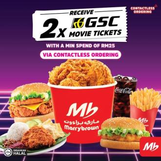 Marrybrown FREE 2x GSC Movie Tickets Promotion