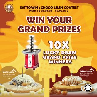 Big Apple Choco Leleh Donuts Contest Win Voucher (22 August 2022 - 28 August 2022)