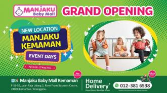 Manjaku Kemaman Opening Promotion (26 August 2022 - 27 August 2022)