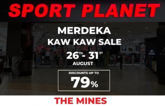 Sport Planet Merdeka Kaw Kaw Sale (26 August 2022 - 31 August 2022)