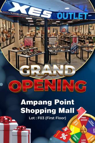 XES Shoes Ampang Point Opening Promotion (25 August 2022 - 28 August 2022)