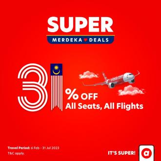 Airasia Super Merdeka Deals Promotion (22 August 2022 - 4 September 2022)