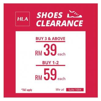 HLA Shoes Clearance Sale at Johor Premium Outlets (22 August 2022 - 18 September 2022)